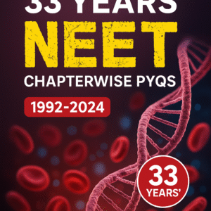 33 Years Neet chapters wise PYQ Biology
