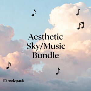 Aesthetic Music Sky Reel Bundle