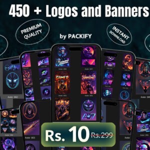450+Logos And Banners