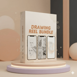 Drawing Reels Bundle Pack - Premium Art Supplies for Artists & Illustrators