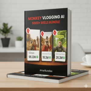 1000+ AI Monkey Viral Reel Bundle – Ultimate Trending Content Pack