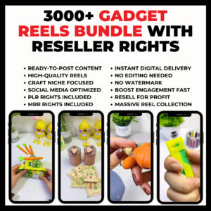 3000+ Gadgets Reels Collection (HD Quality)