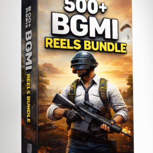 500+ BGMI Reels Bundle - Pro Cinematic Gaming Video Pack for Instagram