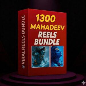 Mahadev Reel Bundle Pack - Shiva Themed Instagram Reels for Spiritual Content Creators