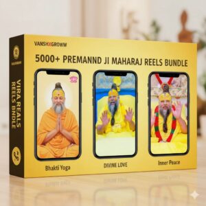 Premanand Maharaj Reels Bundle Pack 2026 - Trending Spiritual Content for Social Media