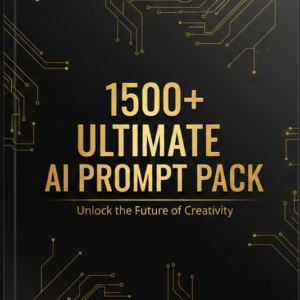AI Empire: Master ChatGPT, Midjourney, Canva & More with 1500+ Ready Prompts