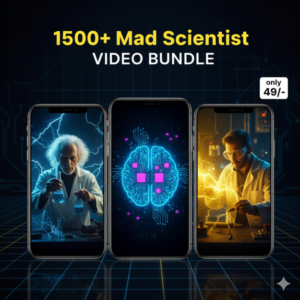 1500+ Mad Scientist Video Bundle | Viral Reels for Instagram & Facebook