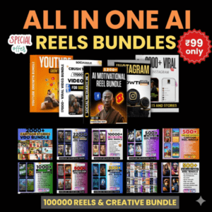 1,00,000 reels bundle