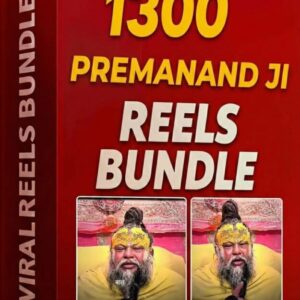 1500+ Premanand Maharaj Ji Reels Bundle | Viral Bhajan & Pravachan Reels Pack | Digital Content Pack 2025