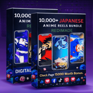 10,000 Japanese Anime Reels Bundle.
