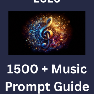 SunoAI HitMaker 1500+ Unique Prompts for AI Music Creation (v4.5 & v5 Guide)