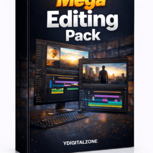 Mega Editing Pack: Professional Transitions, Overlays & Effects for Video Editors