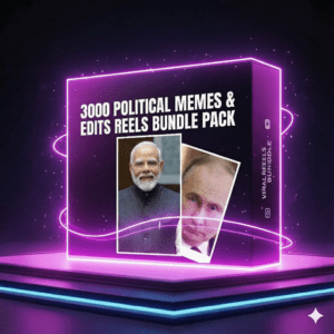Political Memes Reels Bundle Pack - Viral Content for Social Media