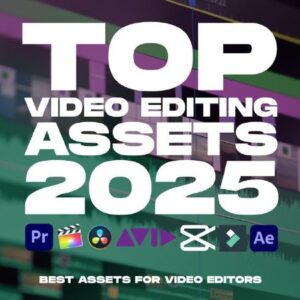 top video editing assets