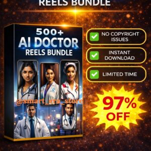 500+ AI DOCTOR REELS BUNDLE | (39 RS ONLY)