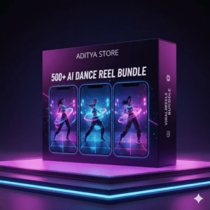 AI Dance Reels Bundle Pack 2026 - Trending Social Media Content Creator Kit