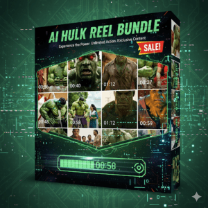 AI-Powered Hulk Reels Bundle (500+ Viral Videos)