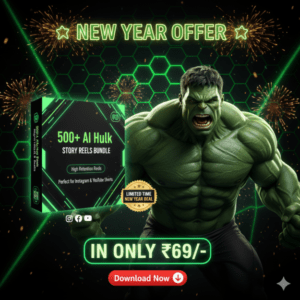 500+ Hulk AI Story Reels Bundle 🚀 Grow Fast on Instagram