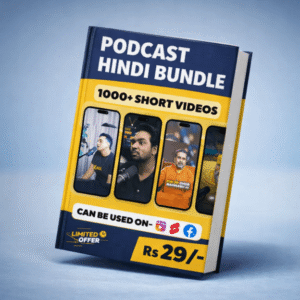 1000+ Hindi Podcast Short Reels