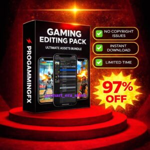 Gaming Video Editing Full Material – Free Fire | PUBG | All Games (Pro Editor Pack)