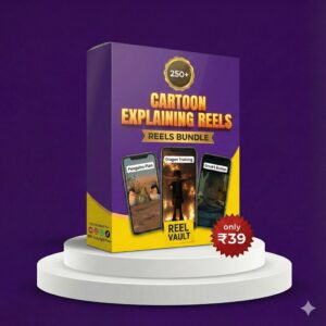 250+ Cartoon Explain Reels Bundle 💀