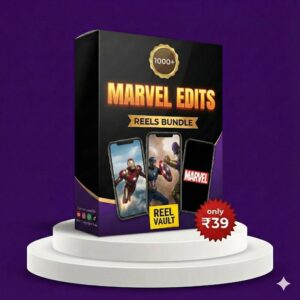 1000+ MARVEL EDITS REELS BUNDLE 🔥🦸‍♂️